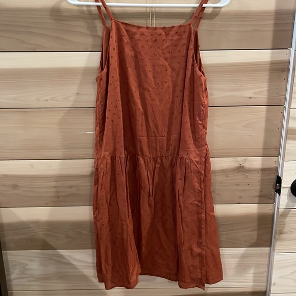 LOFT Orange Dress - Picture 3 of 3